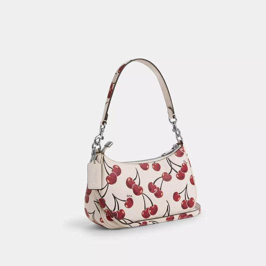Teri Shoulder Bag With Cherry Print