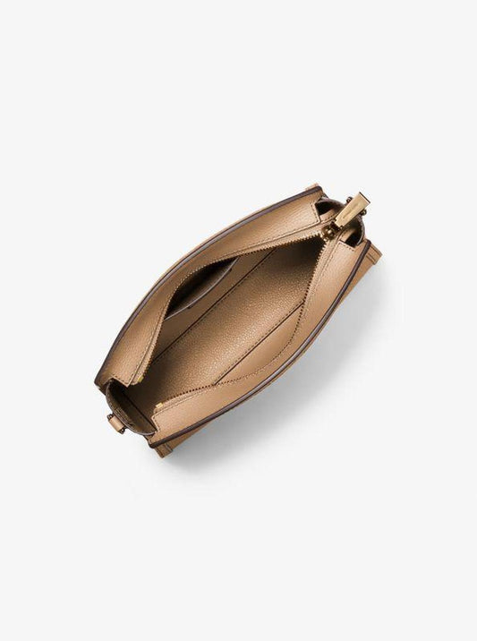 Chantal Large Pebbled Leather Crossbody Bag