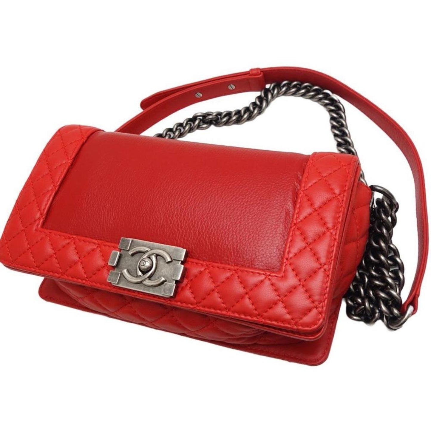 Chanel Boy Leather Shopper Bag (Pre-Owned)
