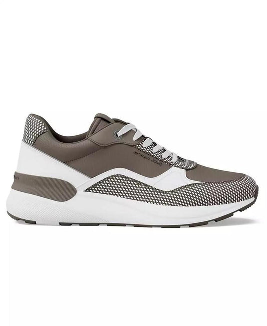 Men's Trevor Leather & Mesh Trainers
