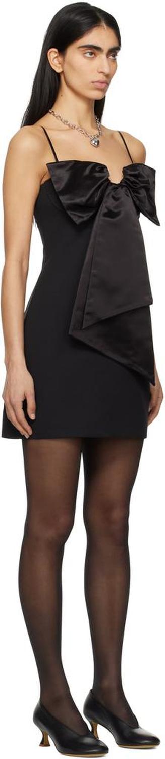 Black Bow Minidress