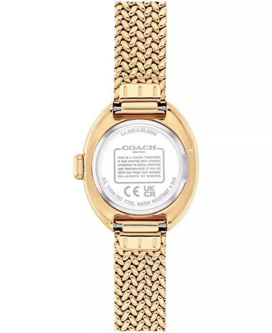 Women's Sammy Gold Tone Stainless Steel Mesh Bracelet Watch, 22.5mm
