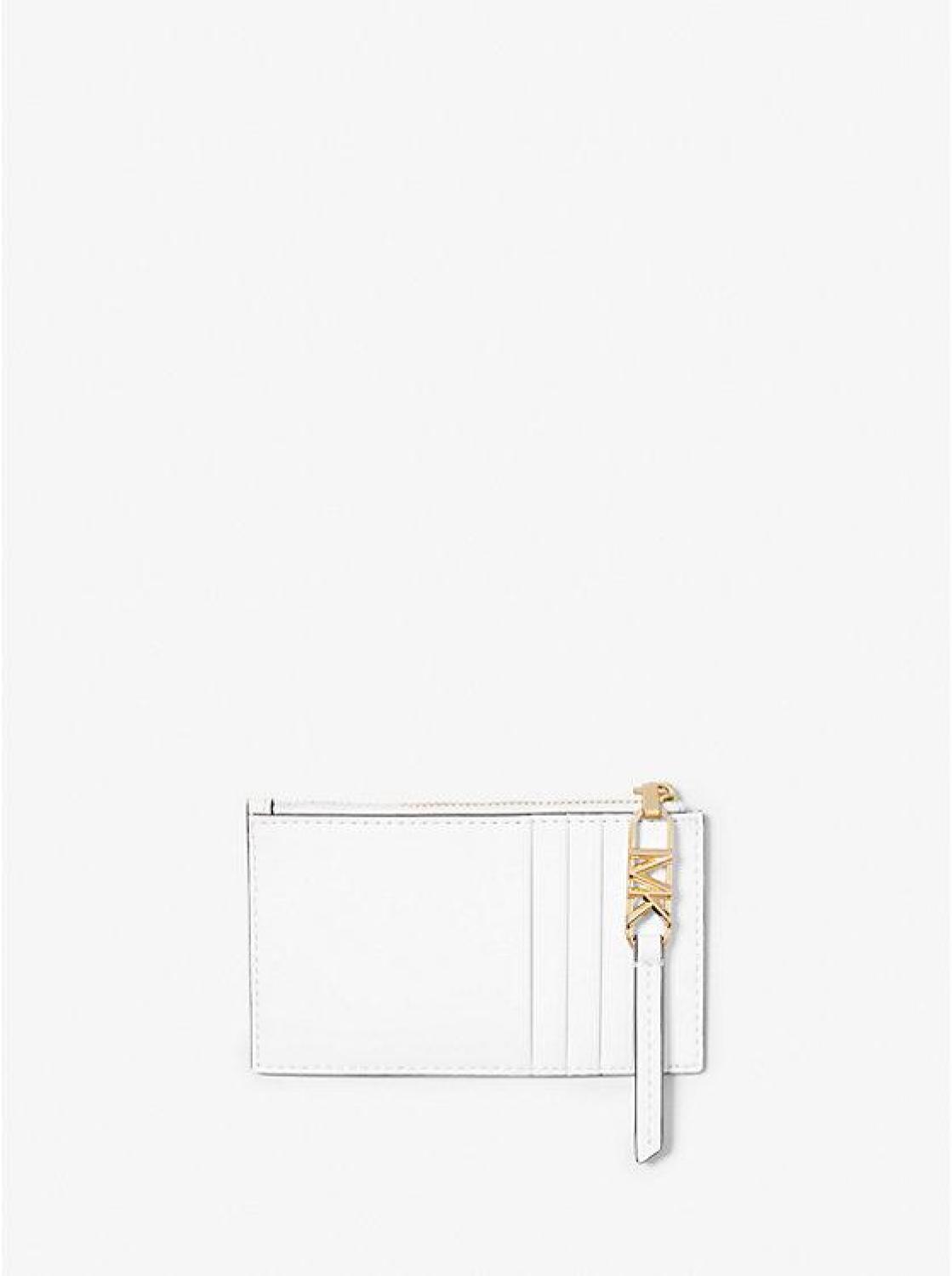 Empire Small Woven Leather Card Case