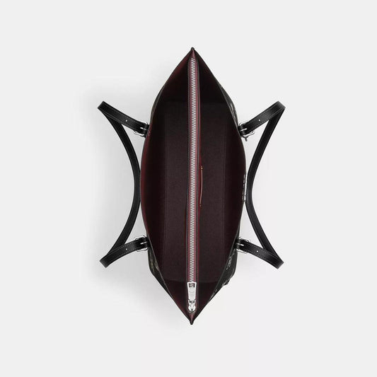 Mollie Tote Bag With Bow Print