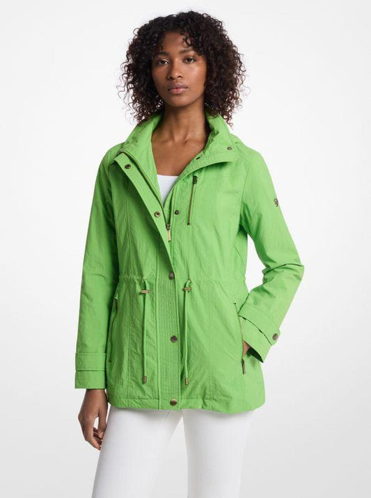 Woven Hooded Anorak