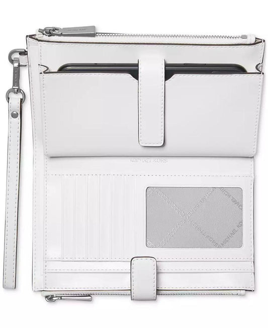 Jet Set Double Zip Wristlet