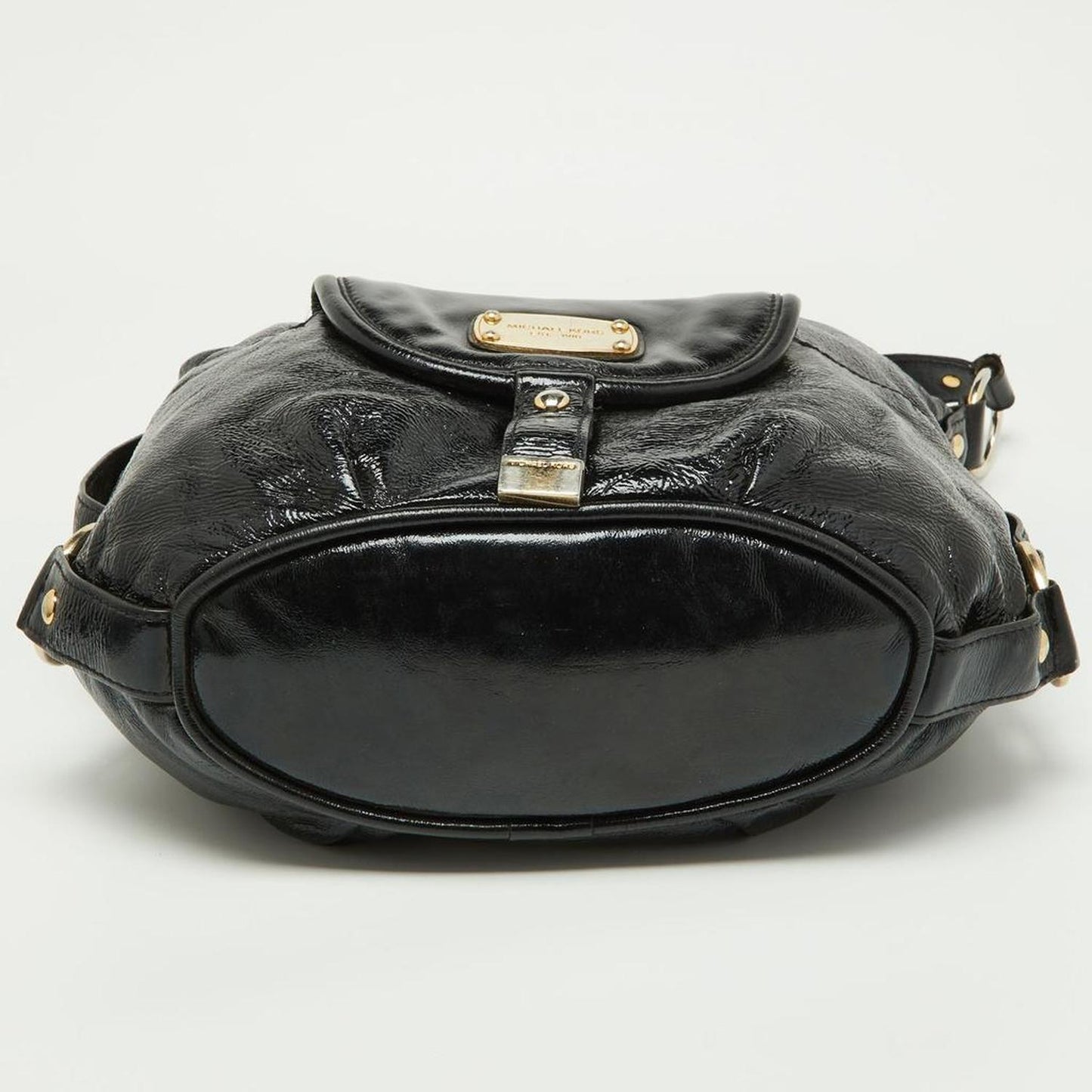 Michael Kors Patent Leather Fulton Hobo