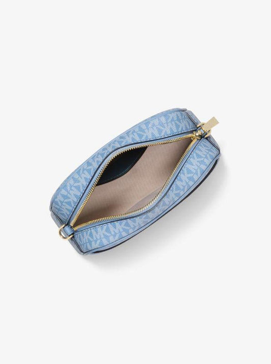 Jet Set Small Signature Logo Camera Crossbody Bag