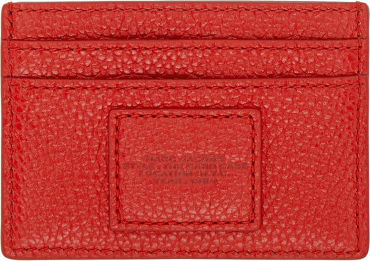 Red 'The Leather Card Case' Card Holder