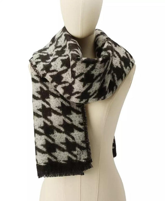 MICHAEL Women's Houndstooth Wrap Scarf