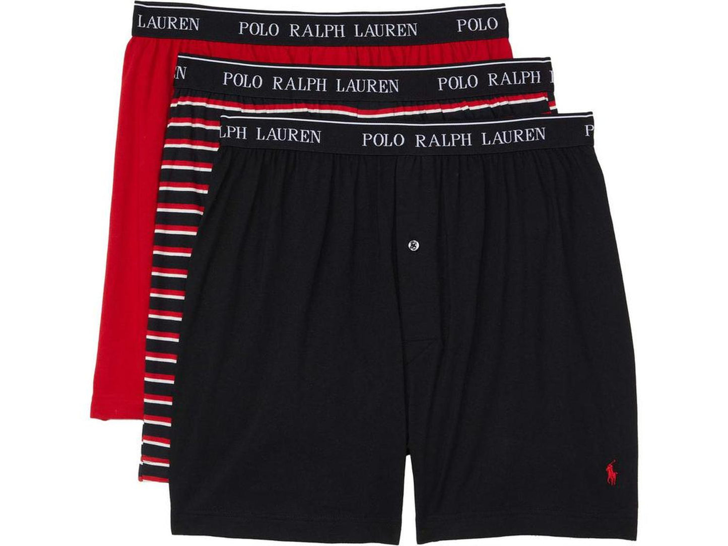 Classic Fit w/ Wicking 3-Pack Knit Boxers