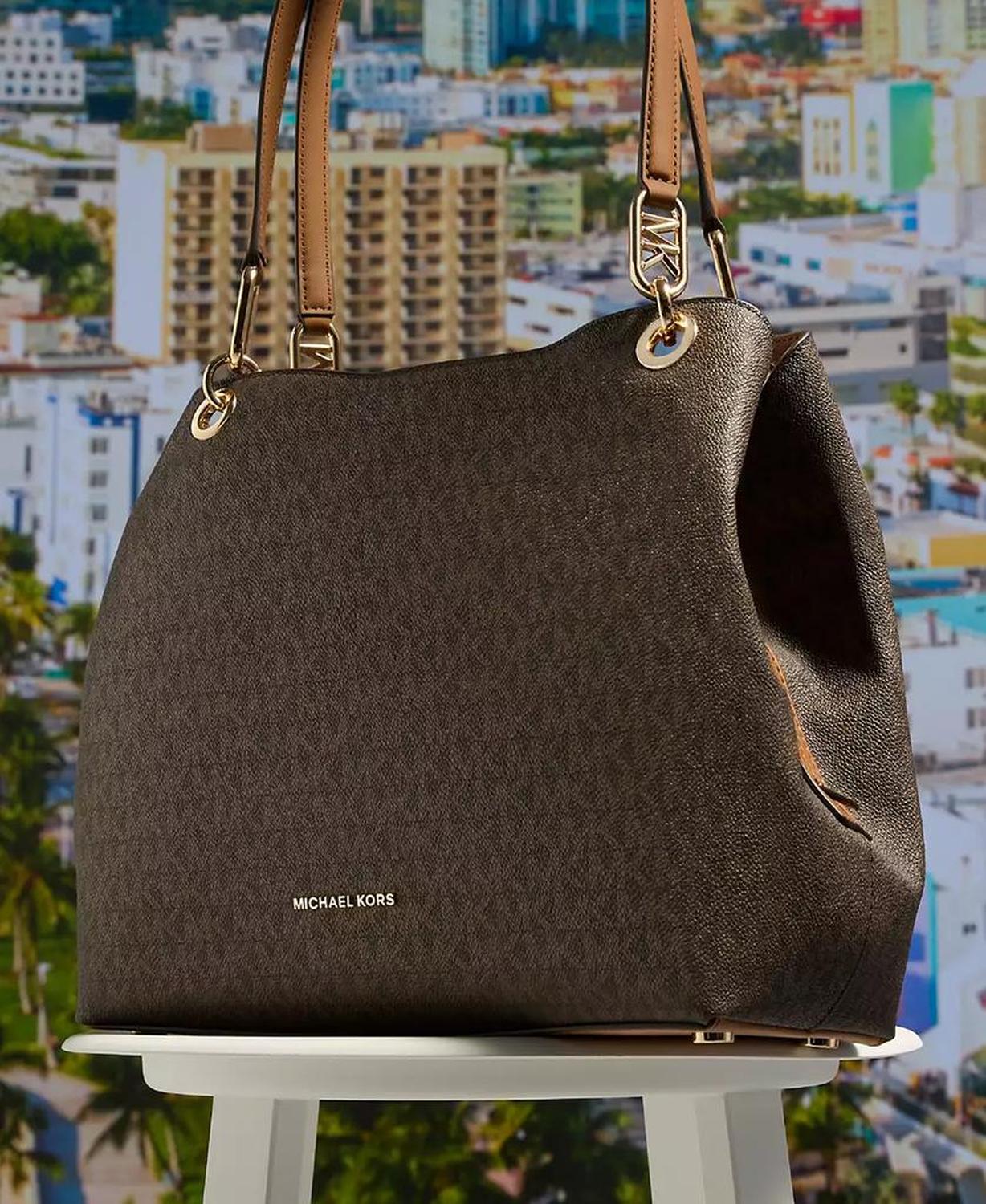 Kensington Large Logo Shoulder Tote