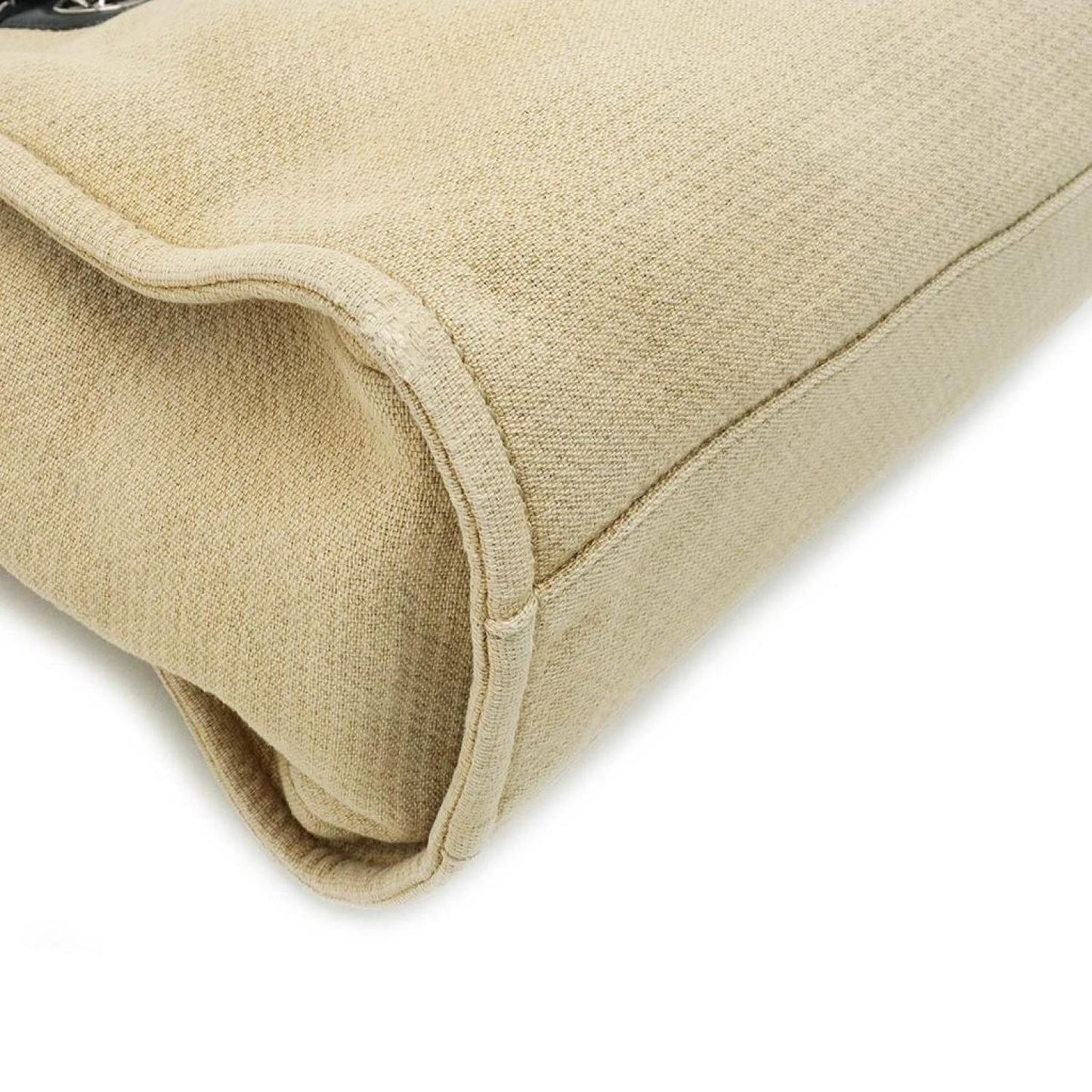 Chanel Deauville Canvas Tote Bag (Pre-Owned)