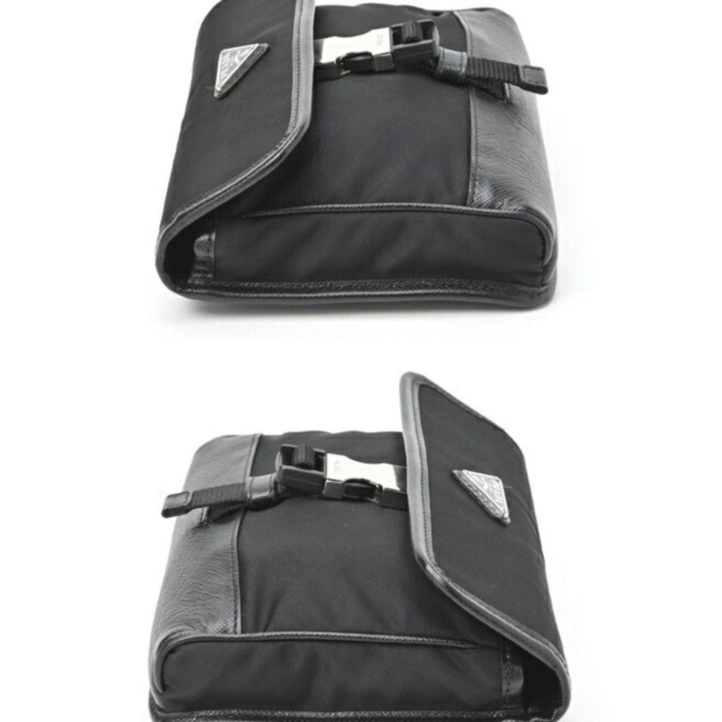 Prada Re-Nylon Synthetic Shoulder Bag (Pre-Owned)