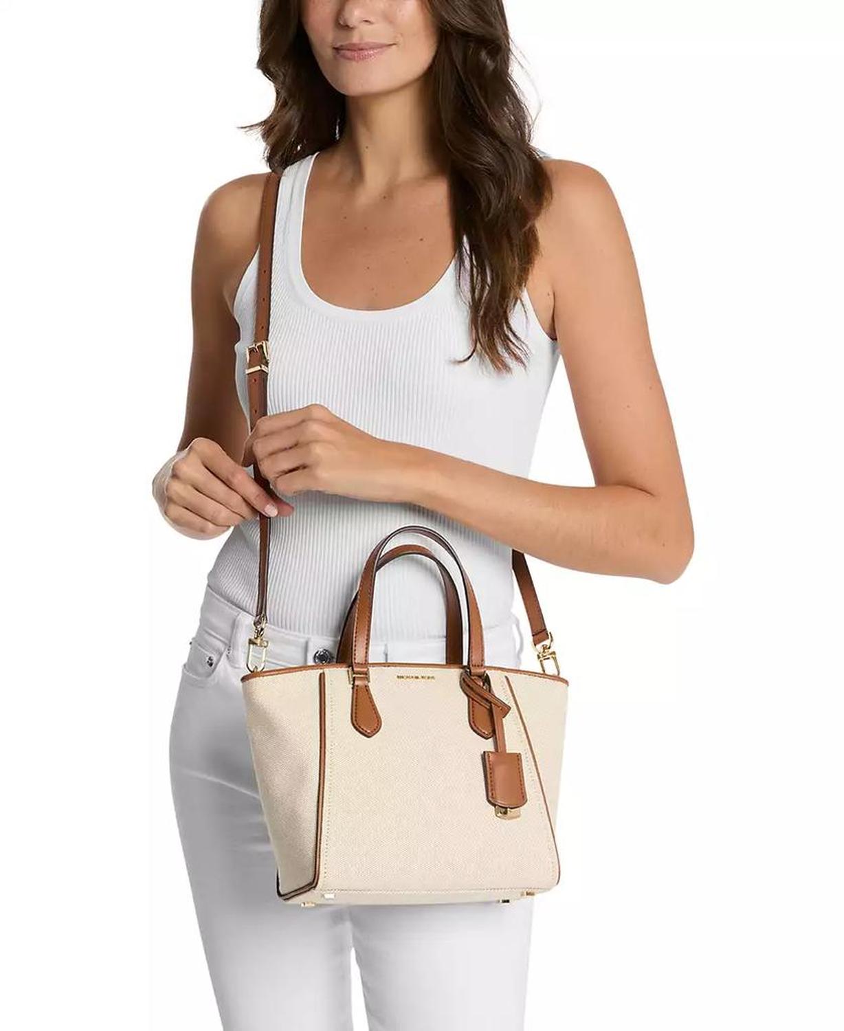 Taryn Small Convertible Top Zip Tote Crossbody