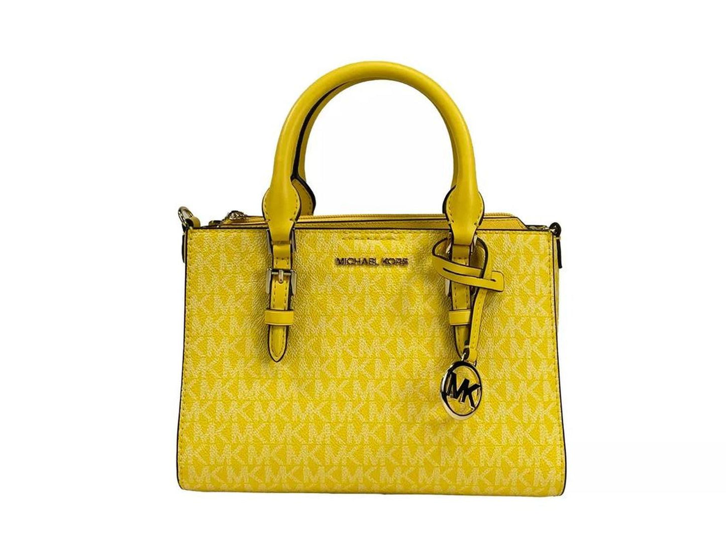Charlotte 3 in 1 Satchel Bag Crossbody Golden Women's yellow