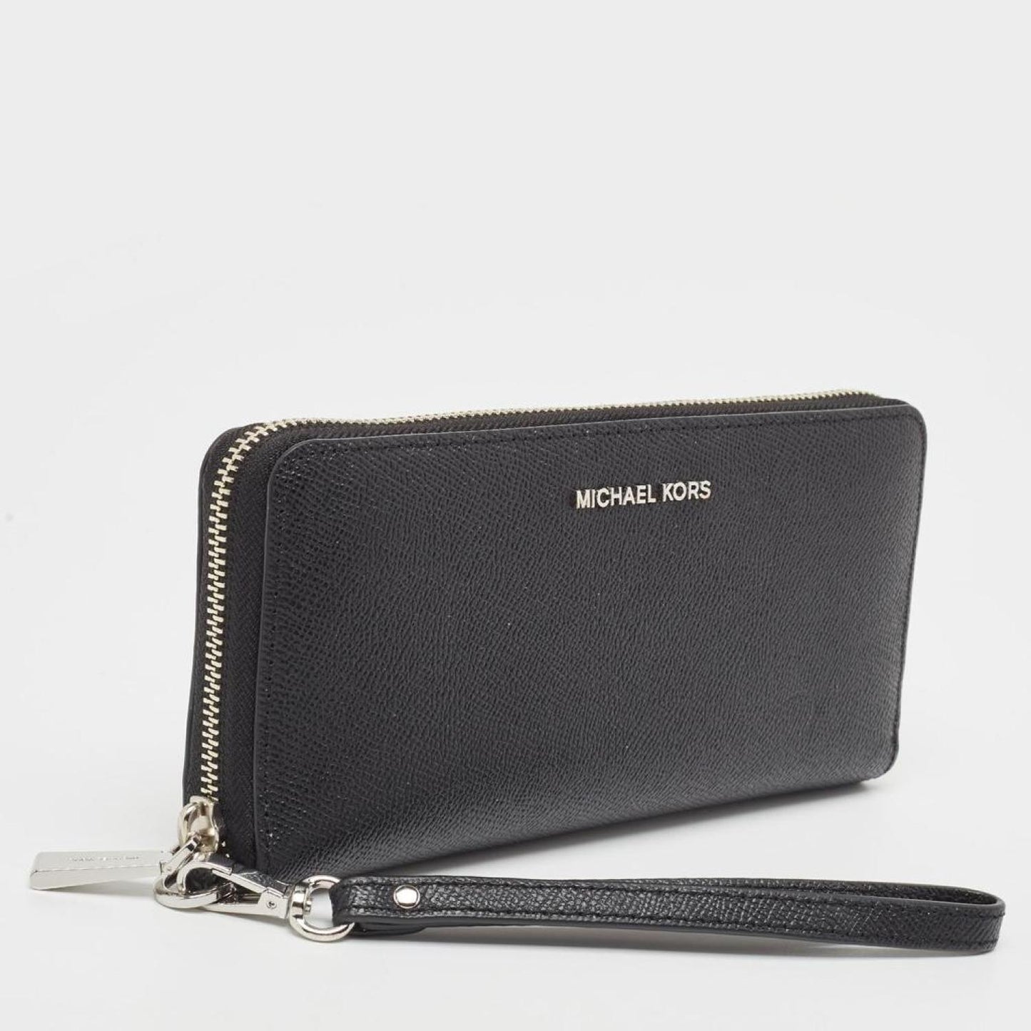Michael Kors Leather Jet Set Zip Around Continental Wallet