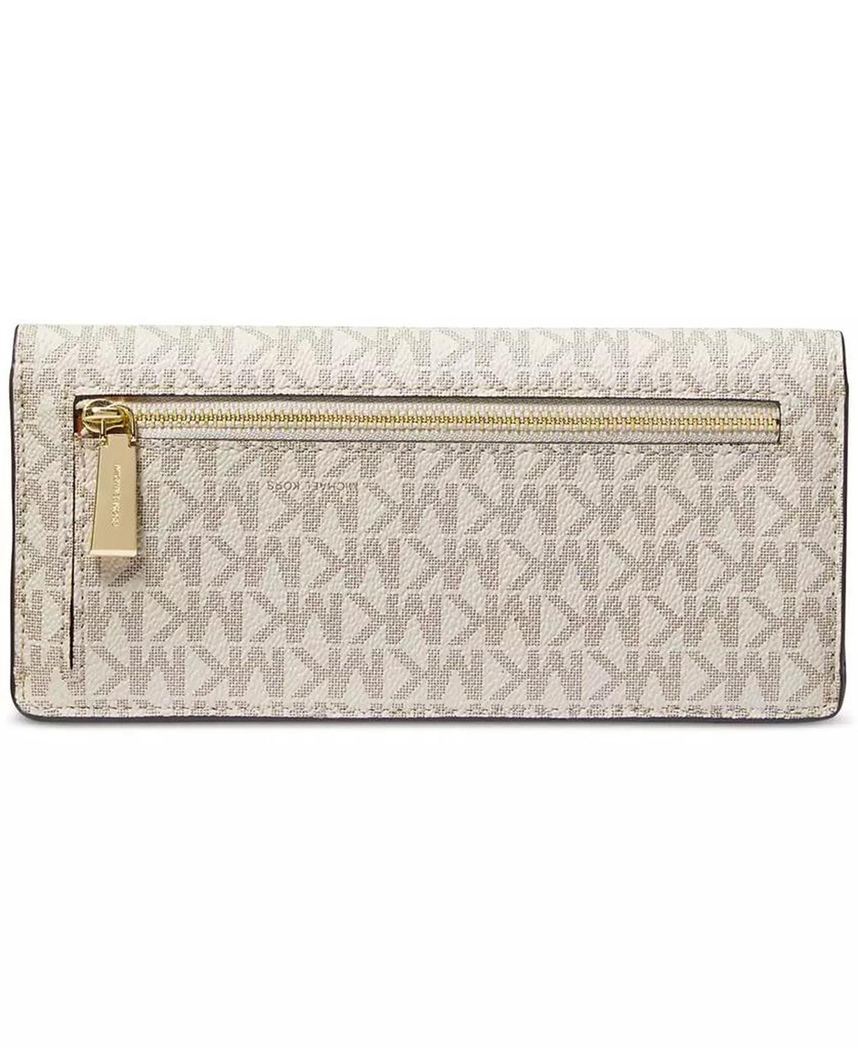 Jet Set Logo Large Flat Wallet