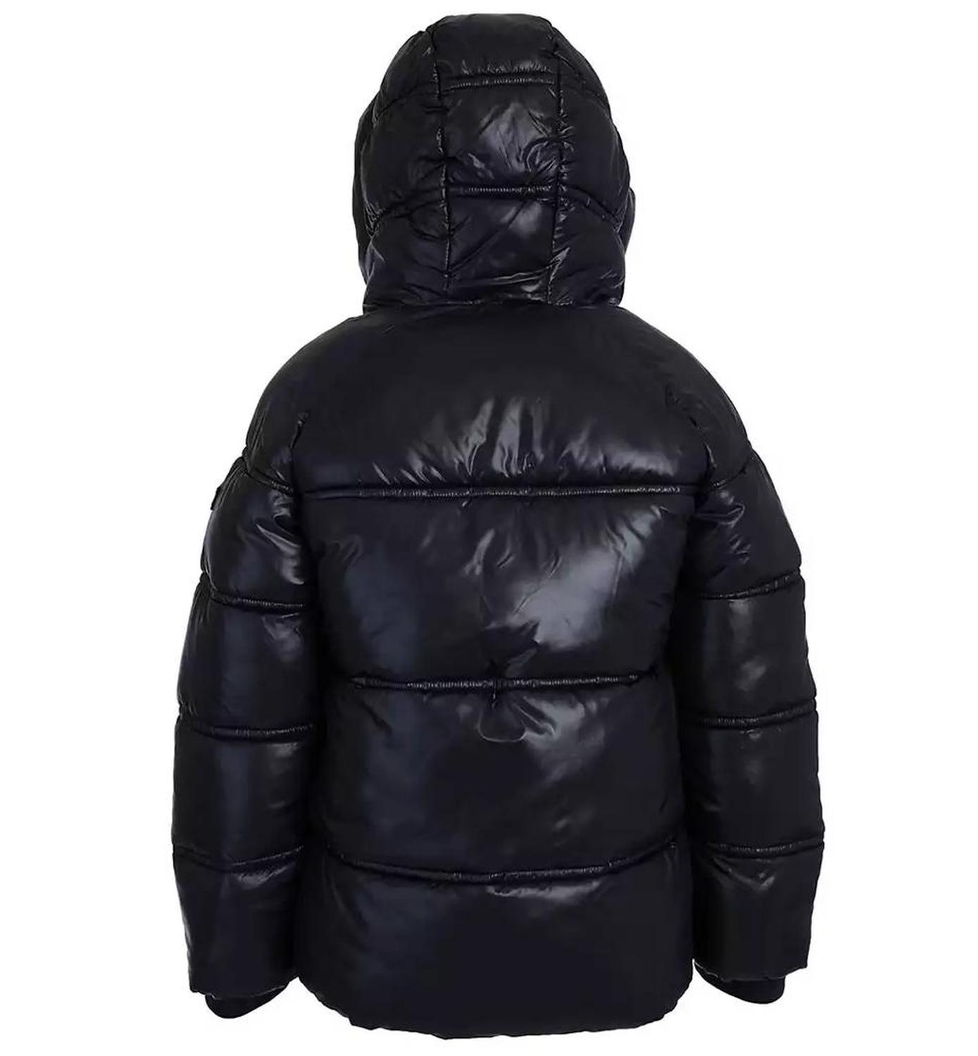 Toddler and Little Boys Heavyweight Shine Puffer Jacket