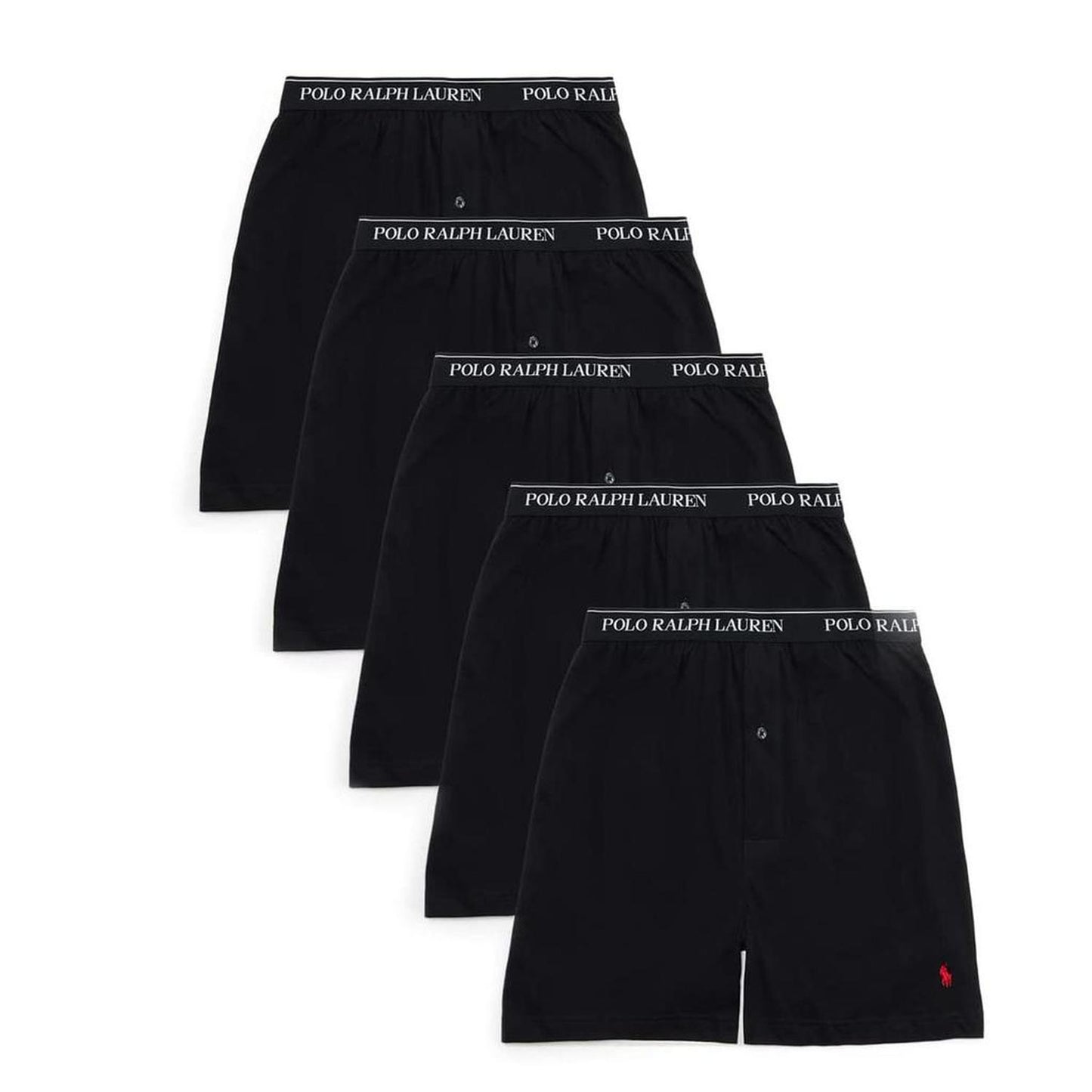 Classic Fit Cotton Knit Boxer 5 Pack