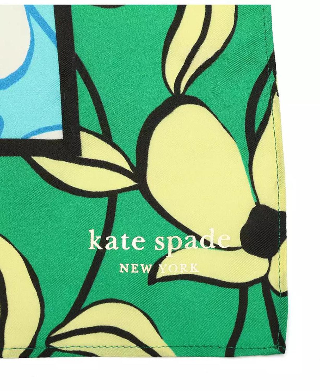 Women's Floral Vines Silk Bandana Scarf