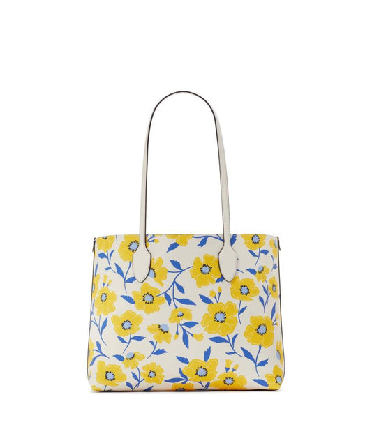 Bleecker Sunshine Floral Printed Pvc Large Tote