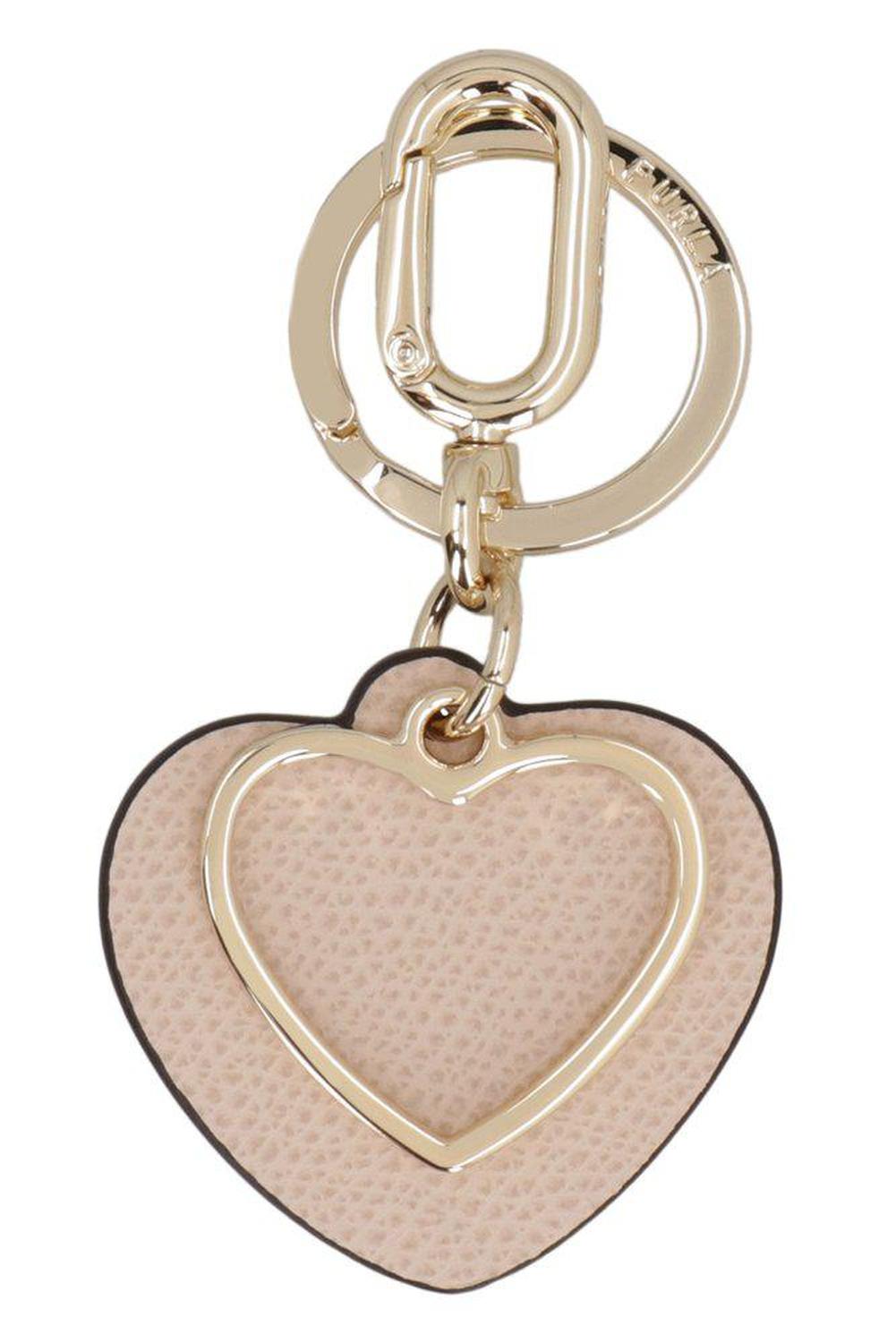 Furla Heart Shape Keyring
