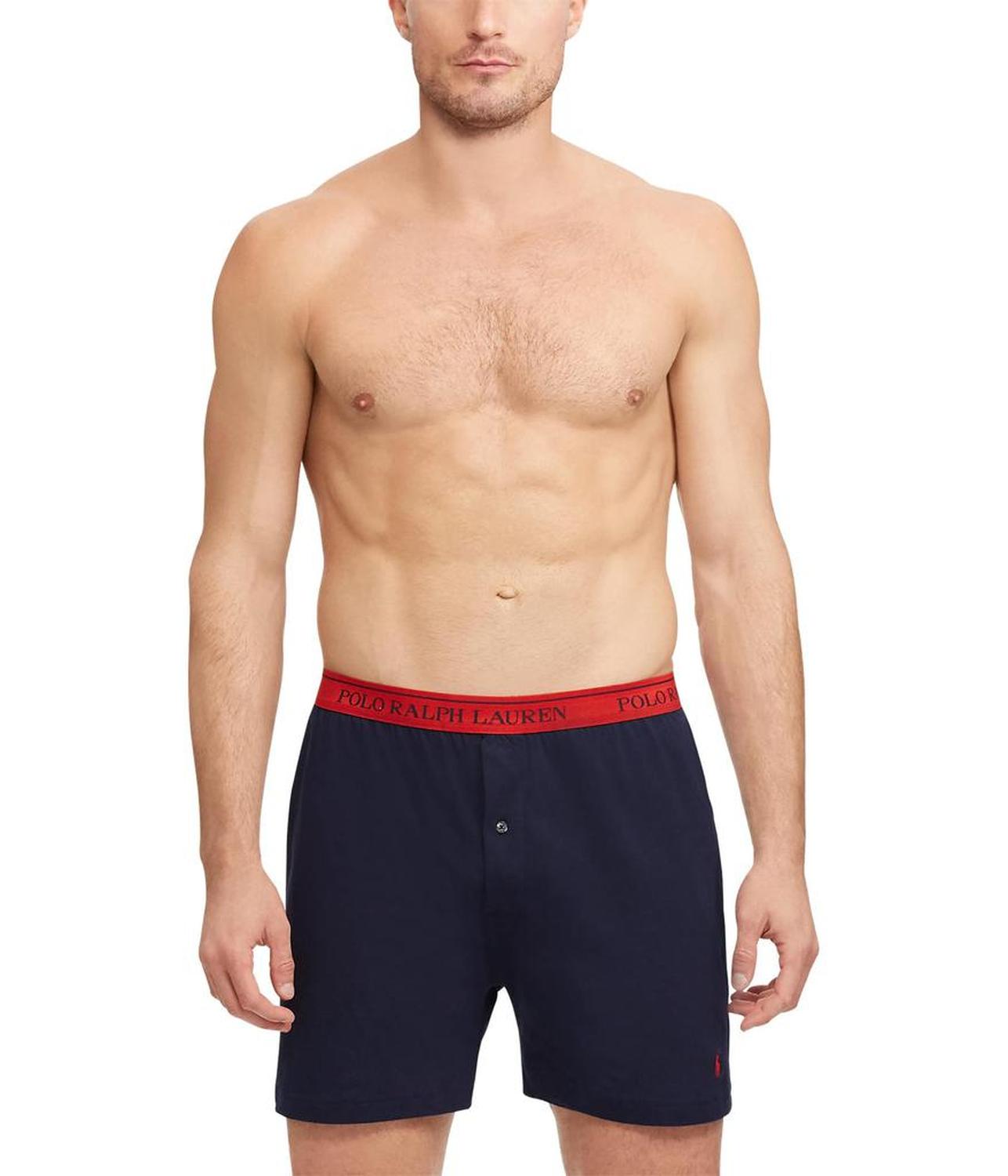 Classic Fit w/ Wicking 3-Pack Knit Boxers