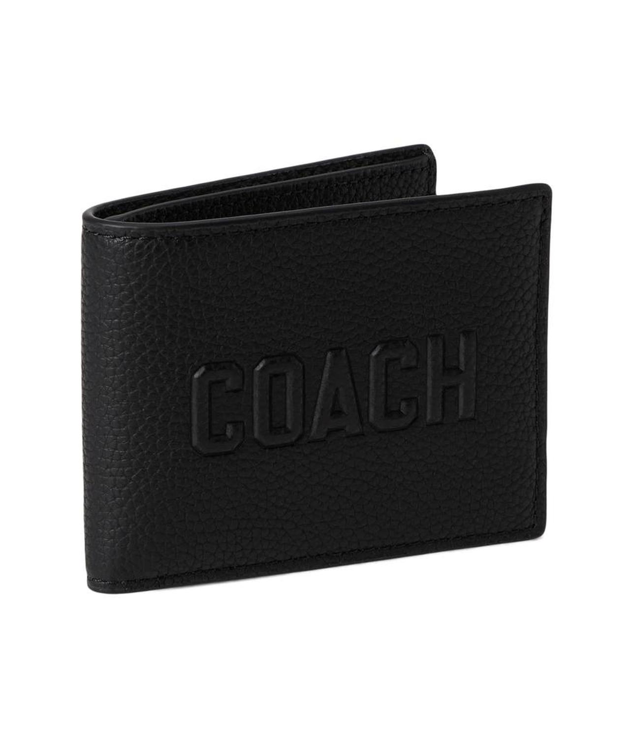 Slim Billfold Wallet With Coach Graphic
