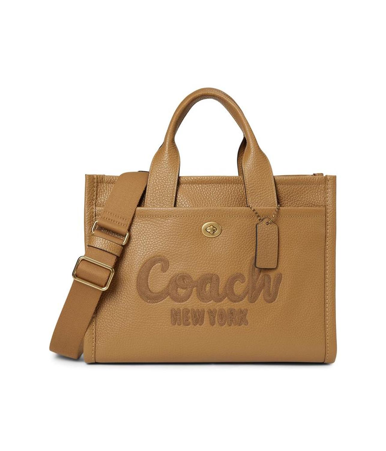 Bubble Leather Cargo Tote