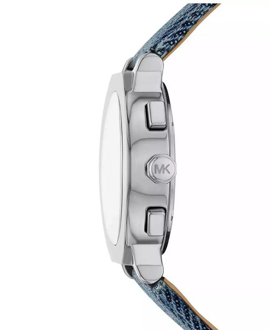 Women's Gramercy Chronograph Blue Denim Watch, 40mm