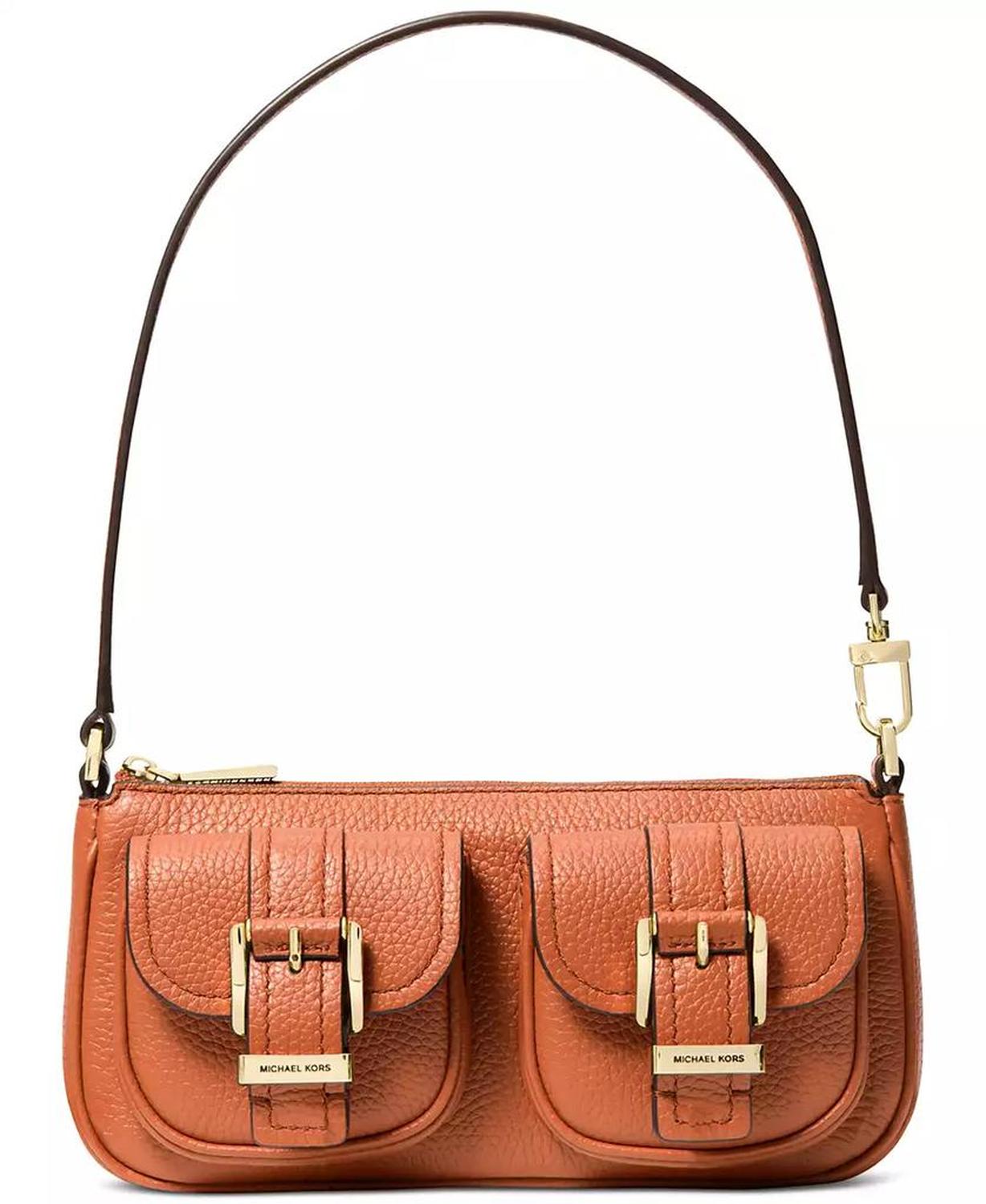 Zoe Small Leather Convertible Shoulder Bag