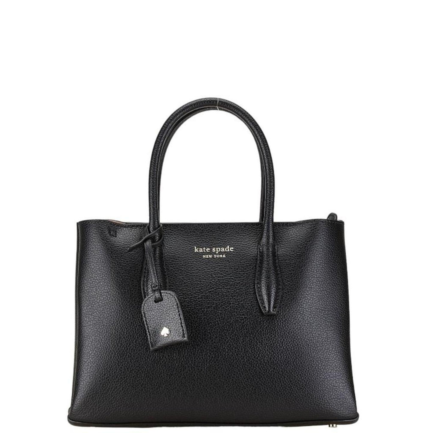 Leather Handbag Shoulder Bag (Pre-Owned)