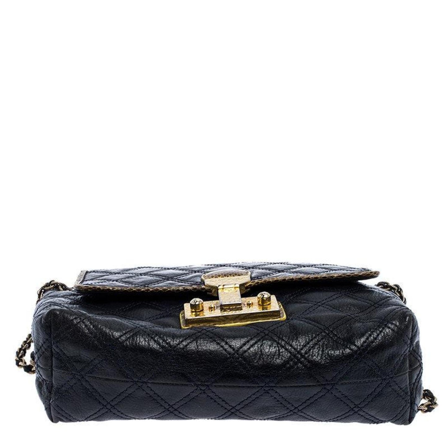 Marc Jacobs Quilted Leather Flap Crossbody Bag