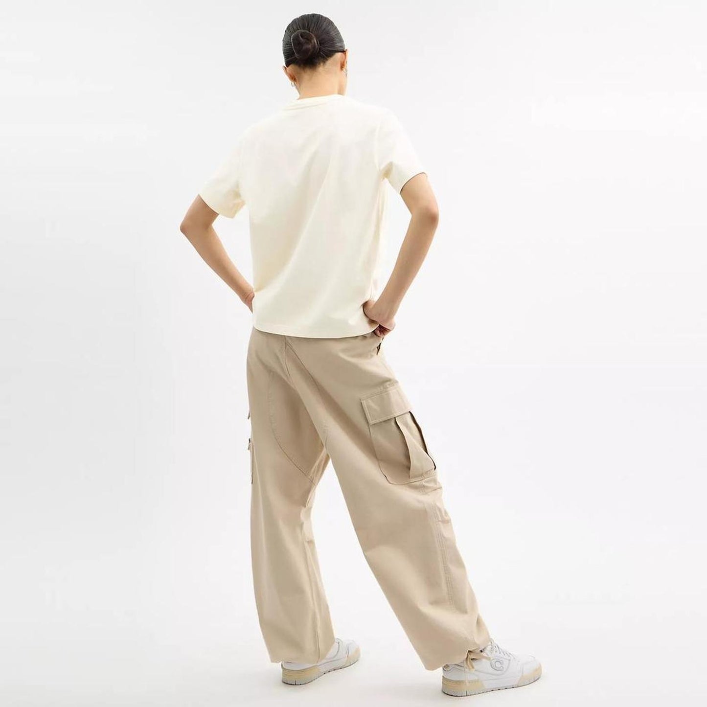 Spring Blossom Signature Square Classic T Shirt In Organic Cotton