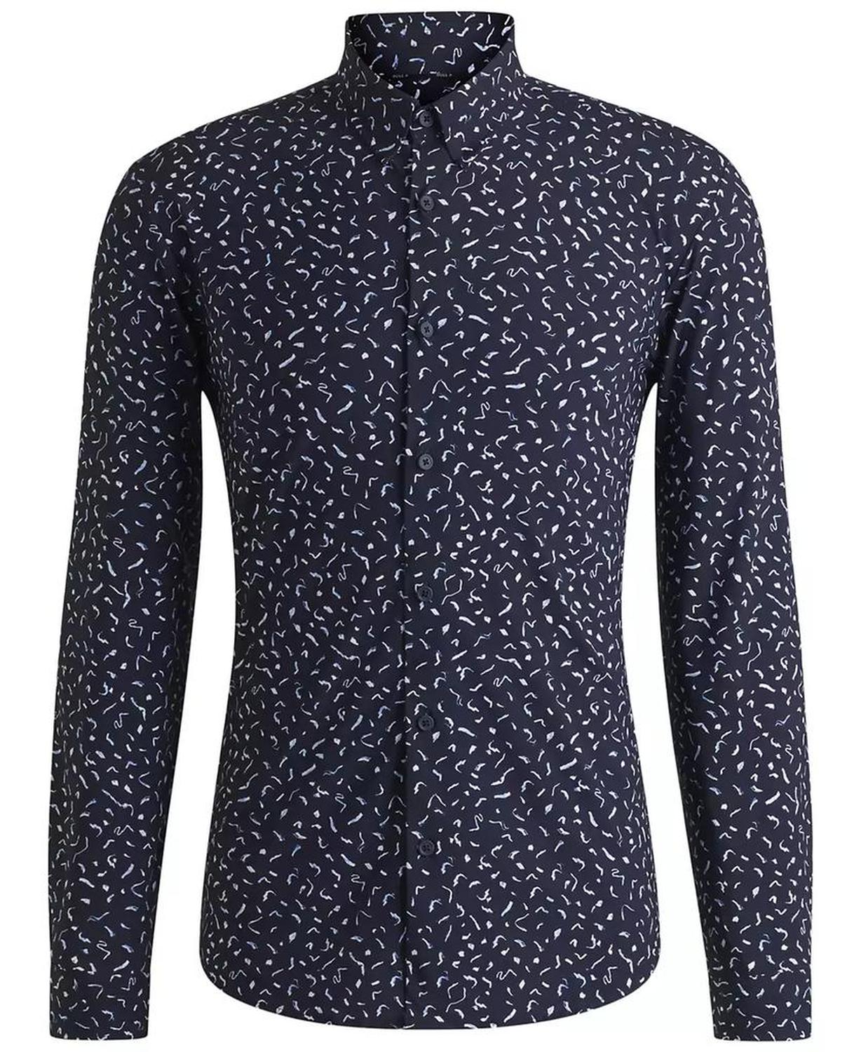 Men's Slim-Fit Printed Performance Shirt