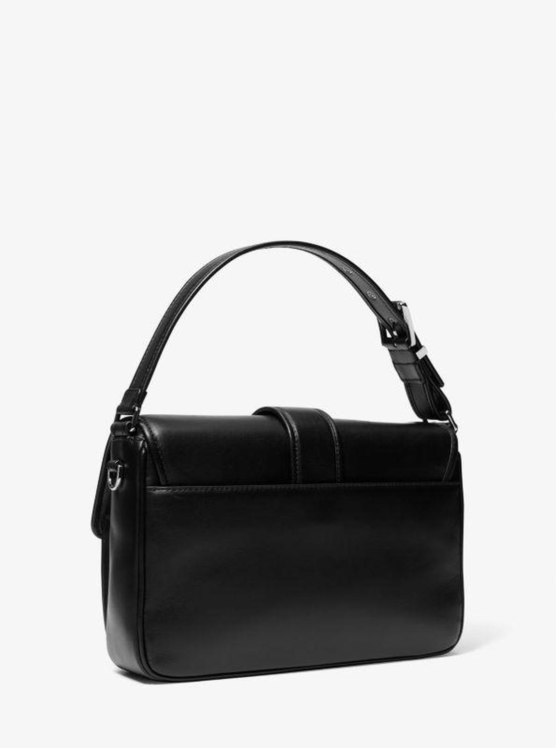 Colby Medium Grommeted Leather Messenger Bag