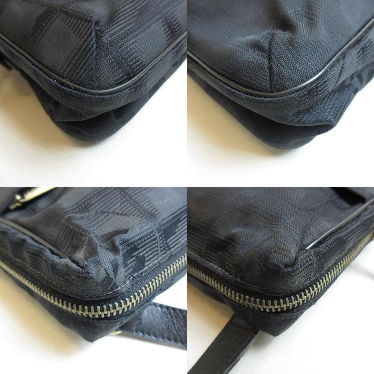 Chanel Travel Line Synthetic Shoulder Bag (Pre-Owned)