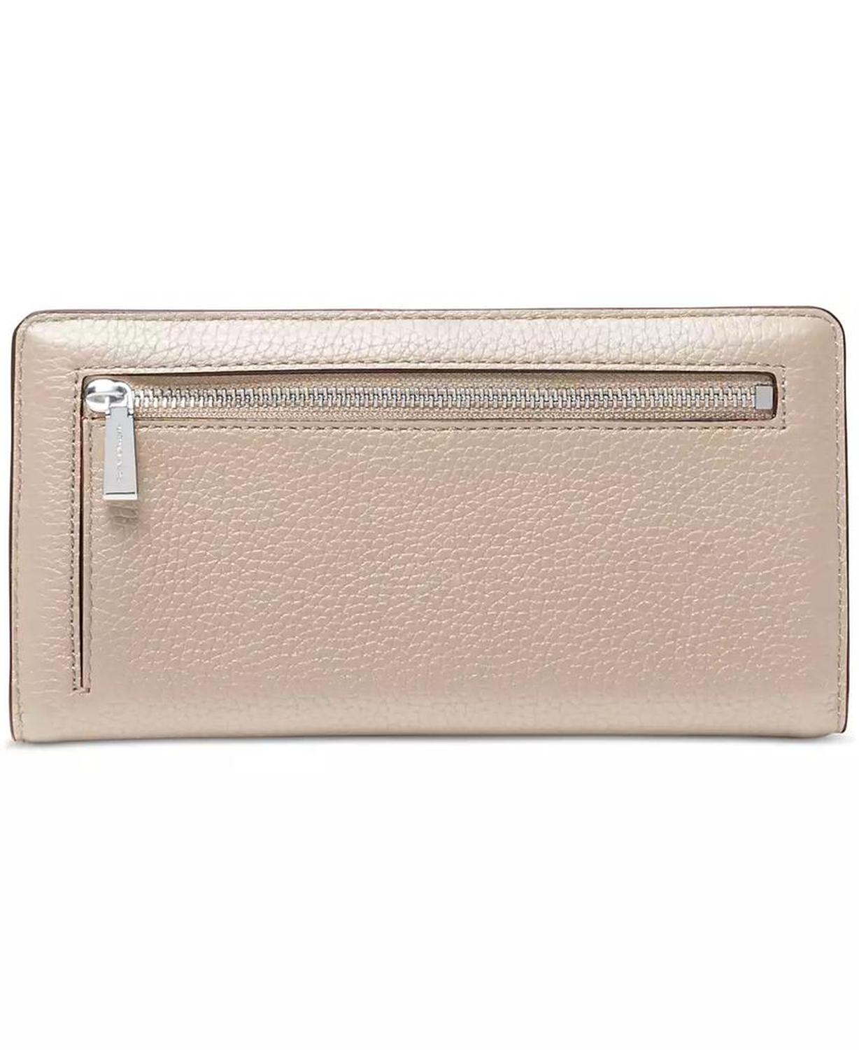 Bryant Large Slim Leather Snap Wallet