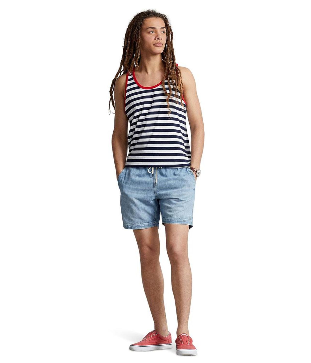 Striped Jersey Tank