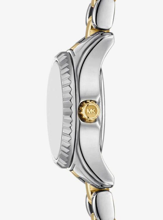 Micro Lexington Pavé Two-Tone Watch