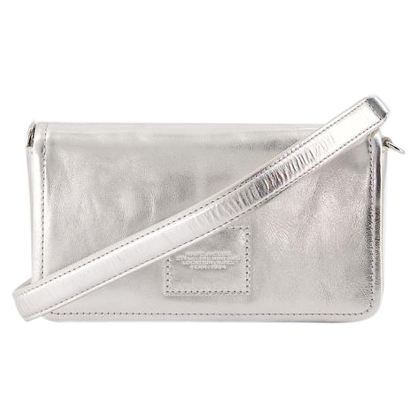 The Mini Bag - - Leather - Silver