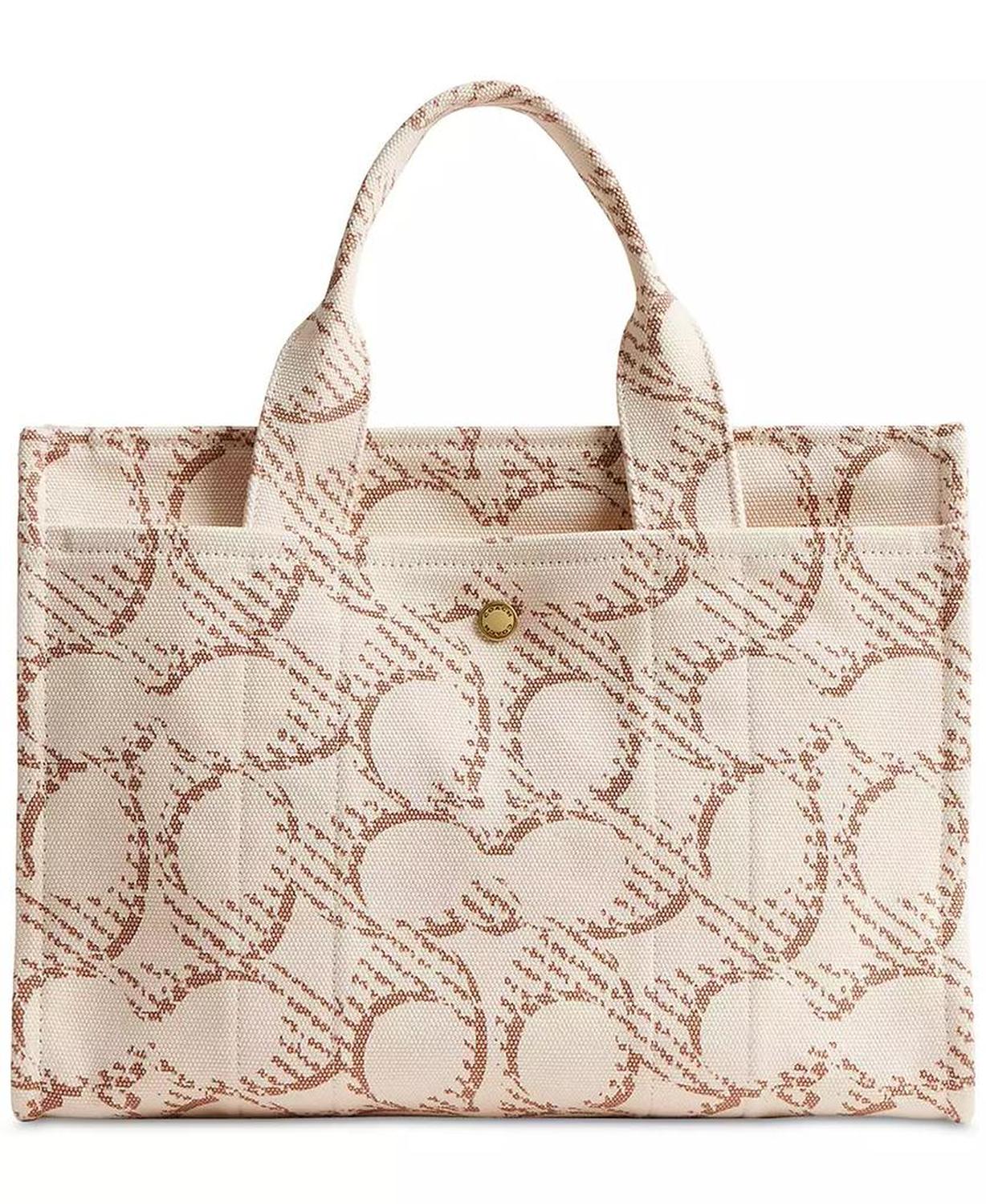 Medium Signature Canvas Cargo Tote Bag