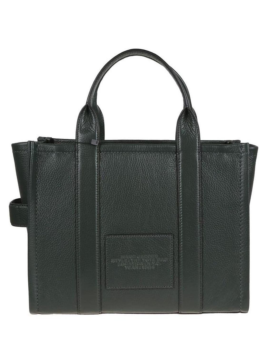 Grainy Leather Tote Bag With Adjustable Strap
