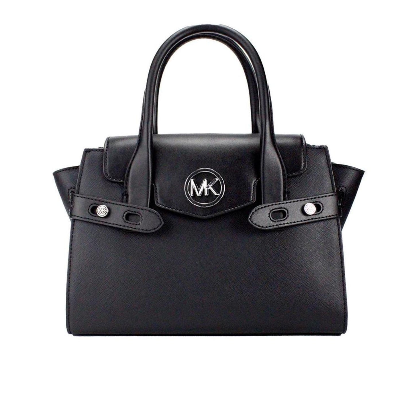 Michael Kors Carmen Medium Saffiano Leather Satchel Hand Bag Women's Purse