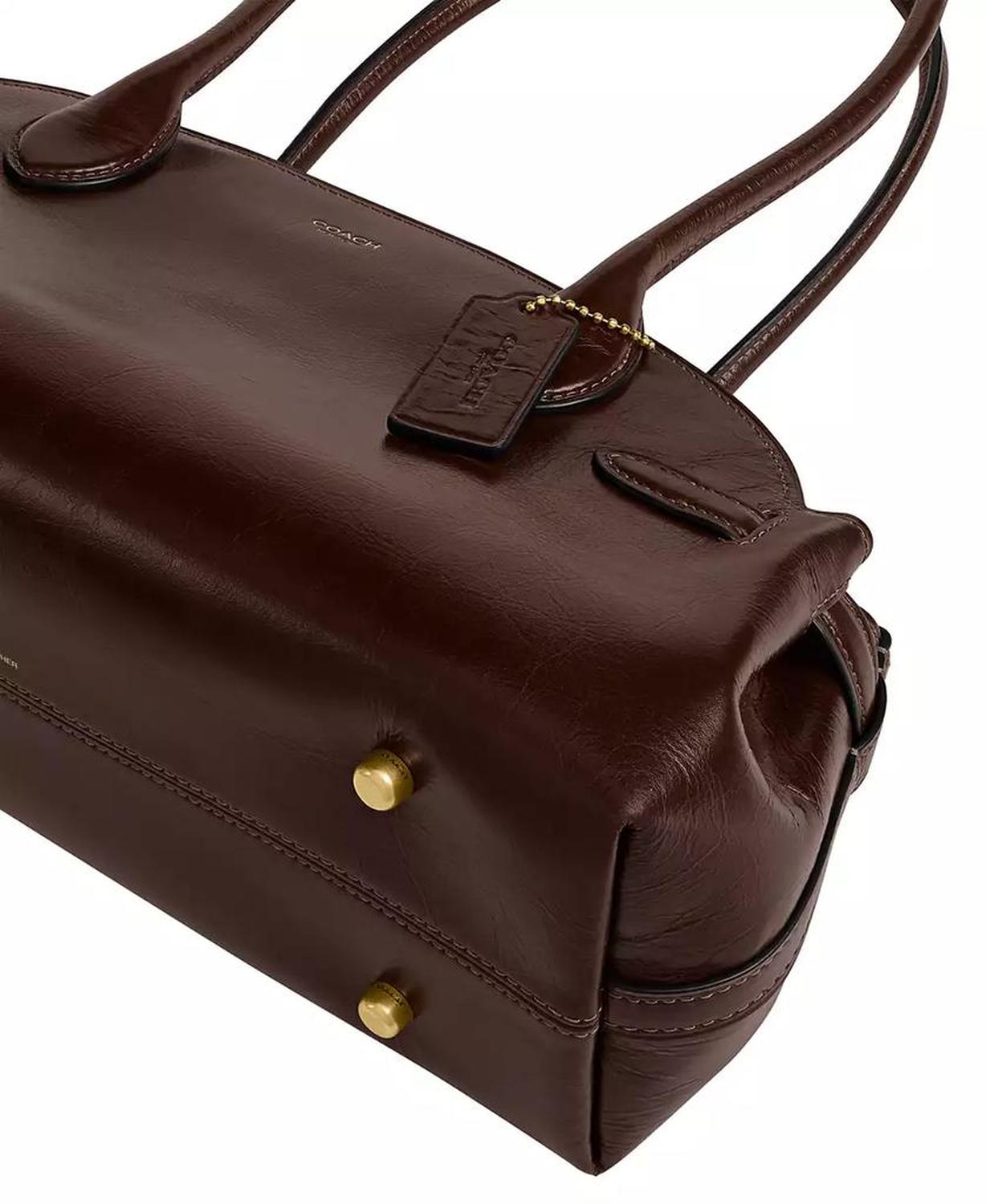 Empire Medium Leather Carryall Bag 34