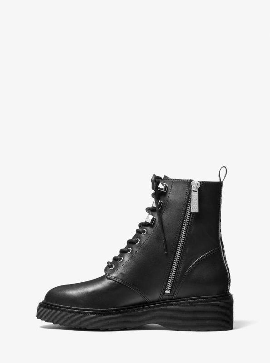 Haskell Leather Combat Boot