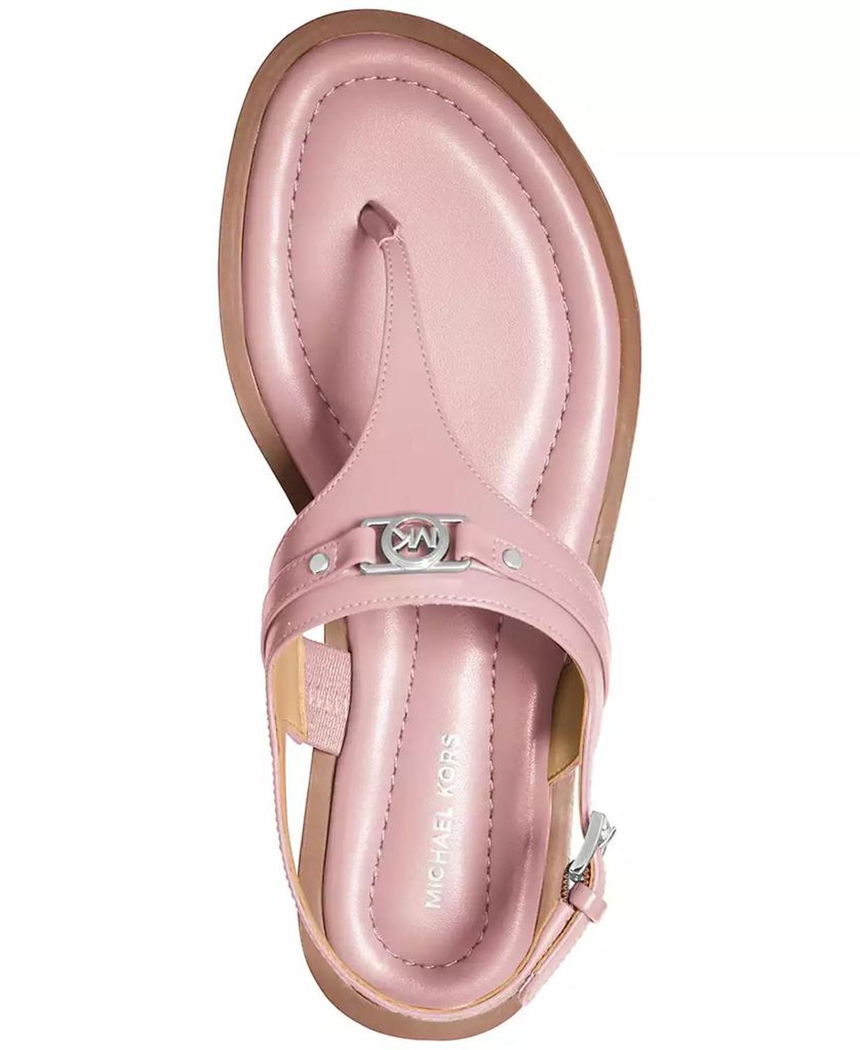 Mandy Logo Slingback Thong Sandals