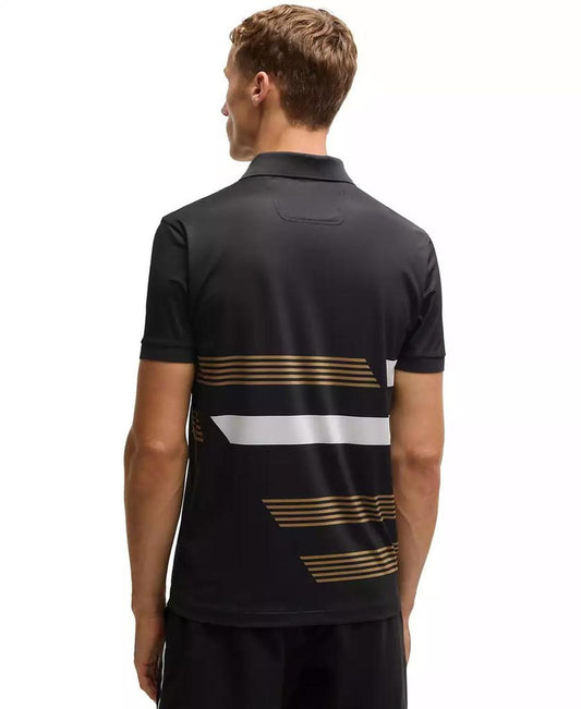 Men's Stripe Print Regular-Fit Paddy Polo