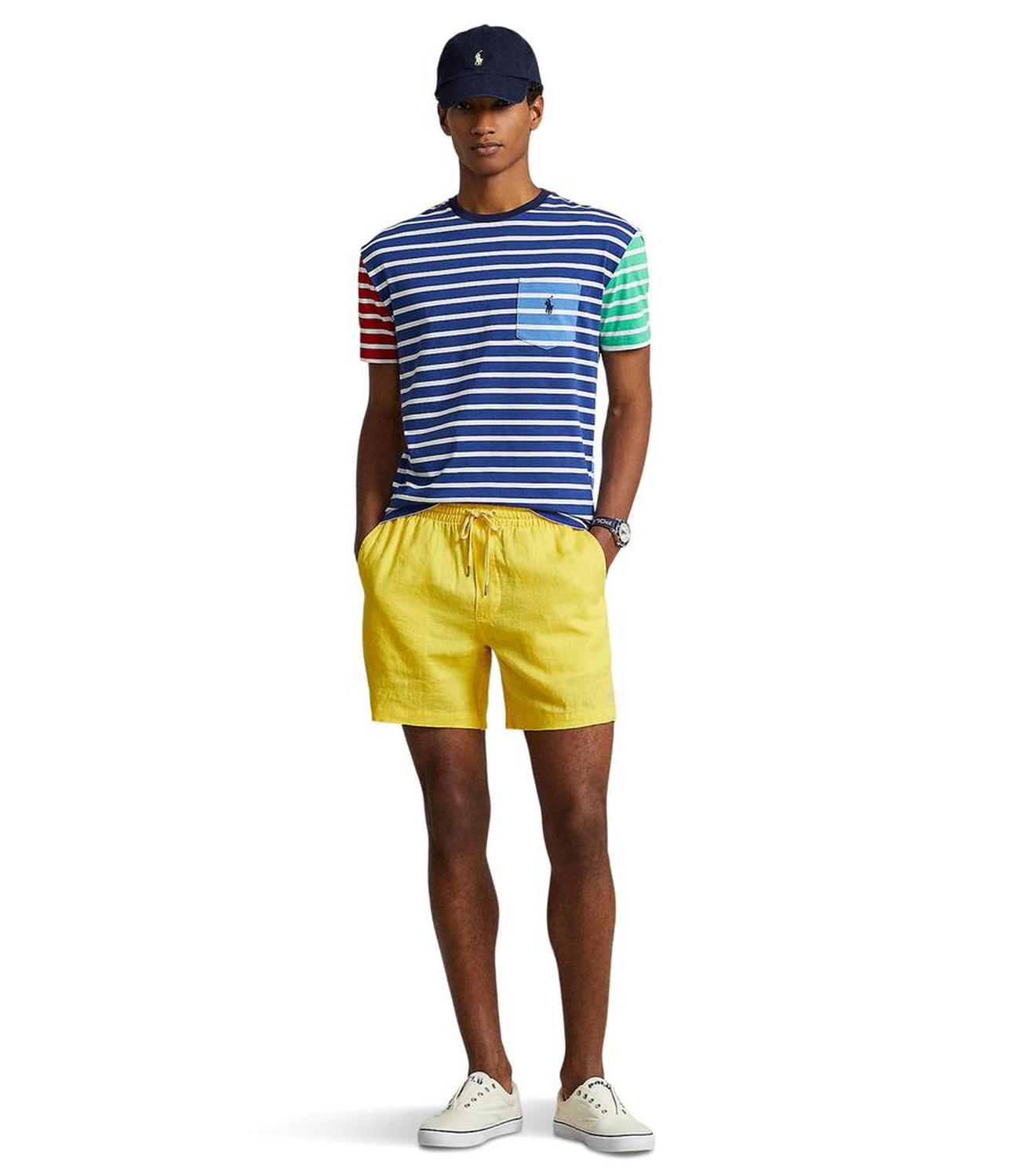 Classic Fit Striped Jersey T-Shirt